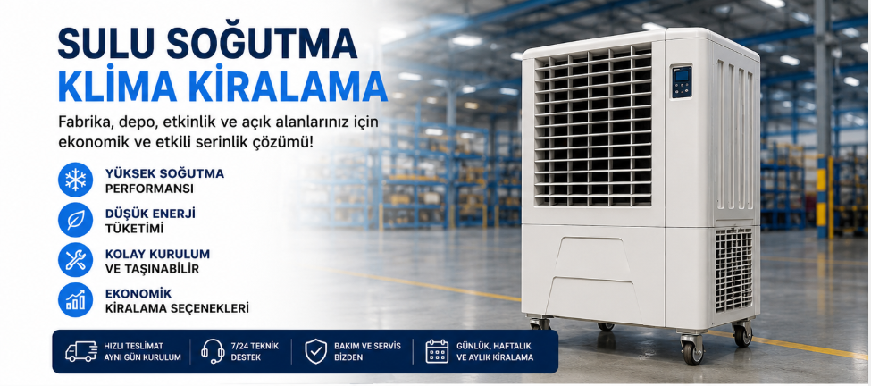 sulu klima kiralama